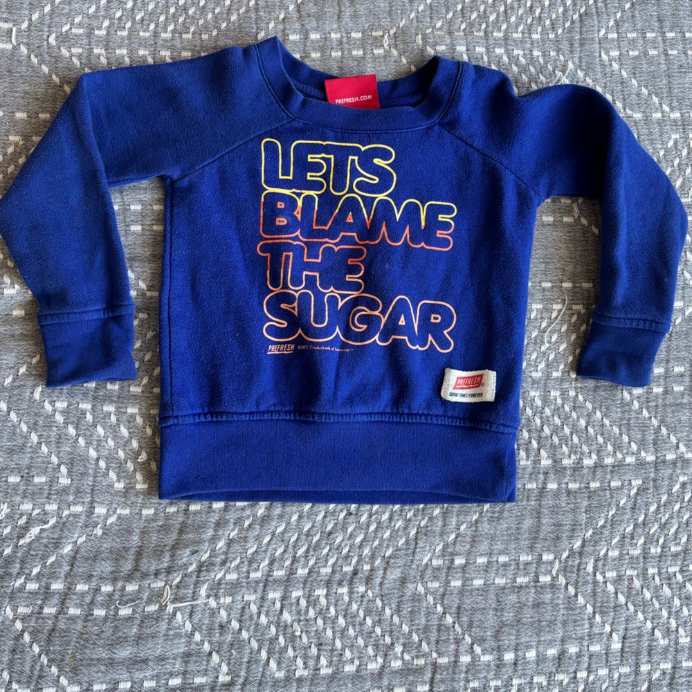 PREFRESH Vibrant Blue Kids Sweatshirt